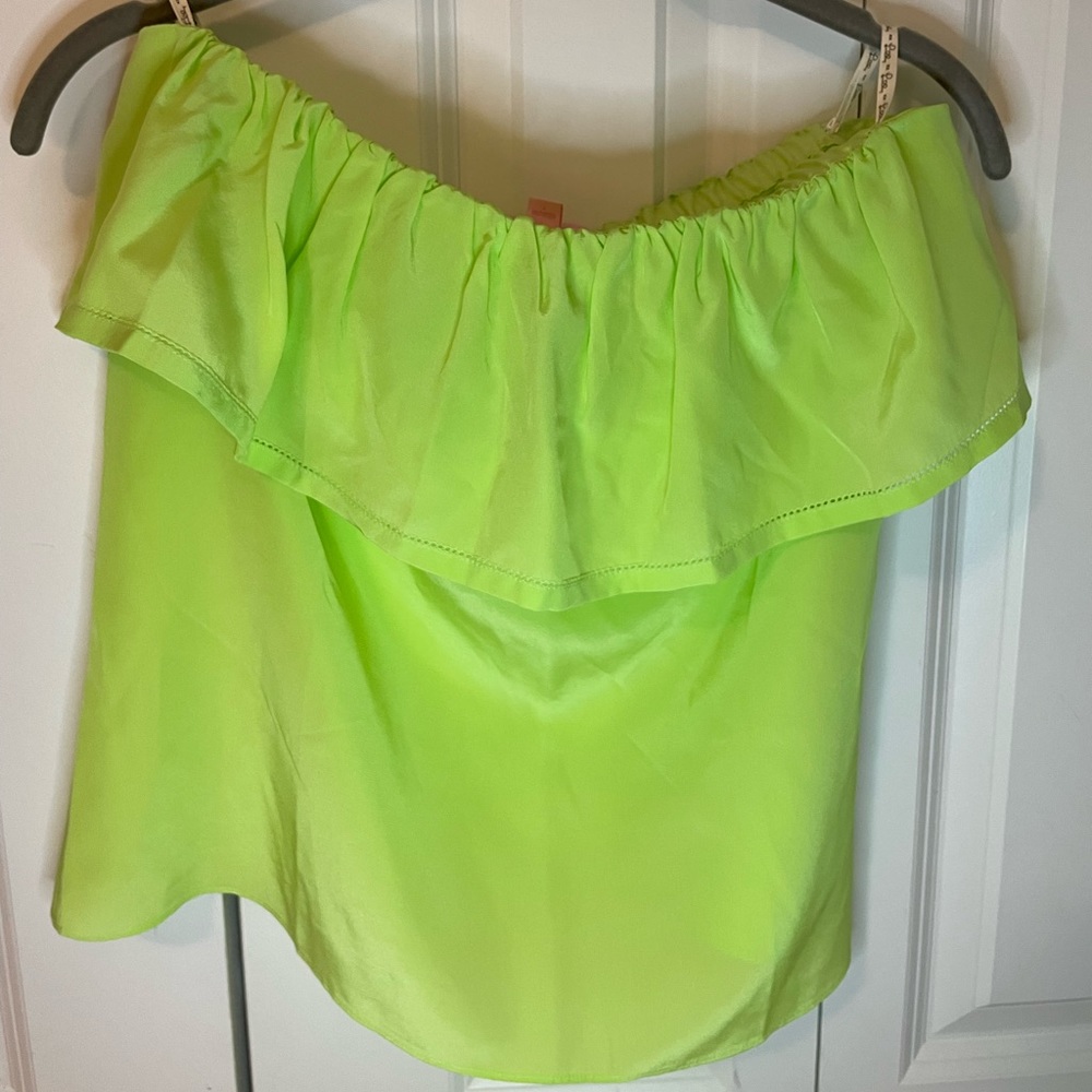 Silk lilly top